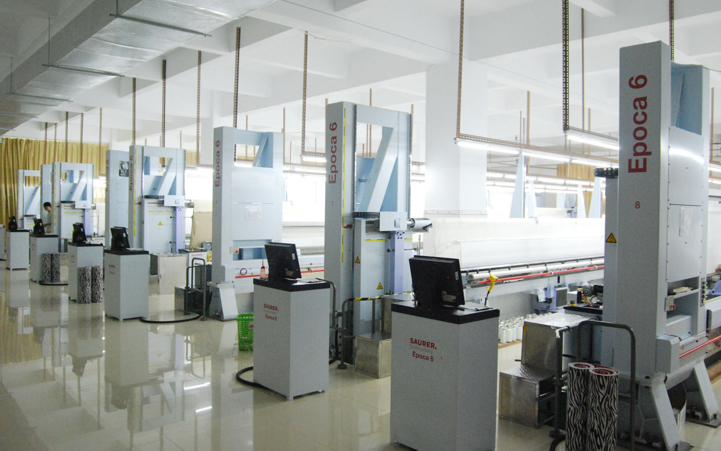 Embroidery equipment